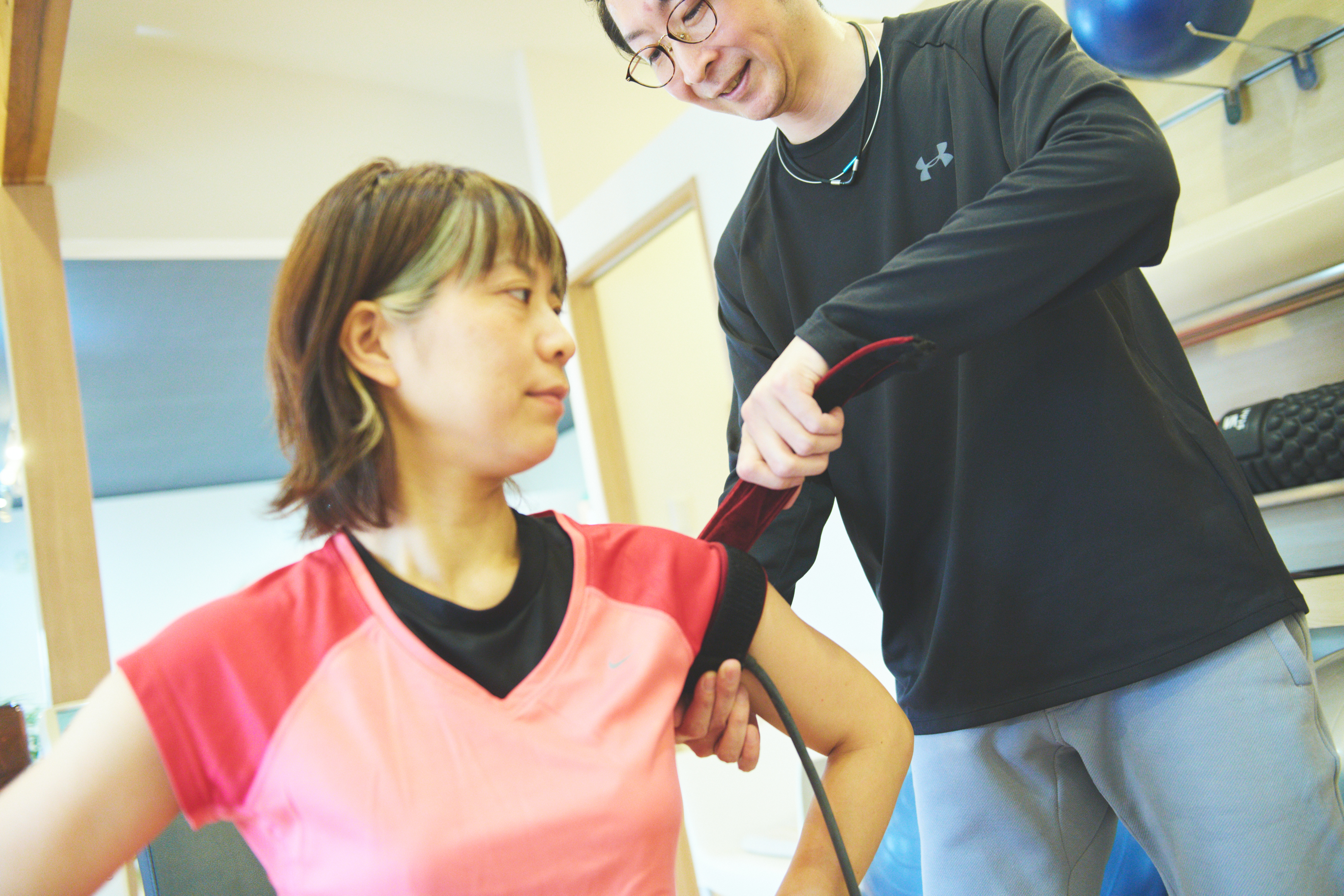 あなただけのプログラムで、加圧体験